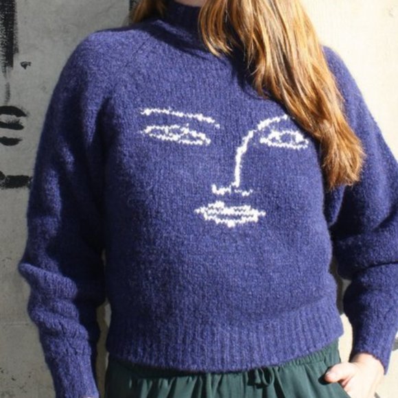 Paloma Wool Sweaters - Paloma Wool Pieiro Sweater Navy